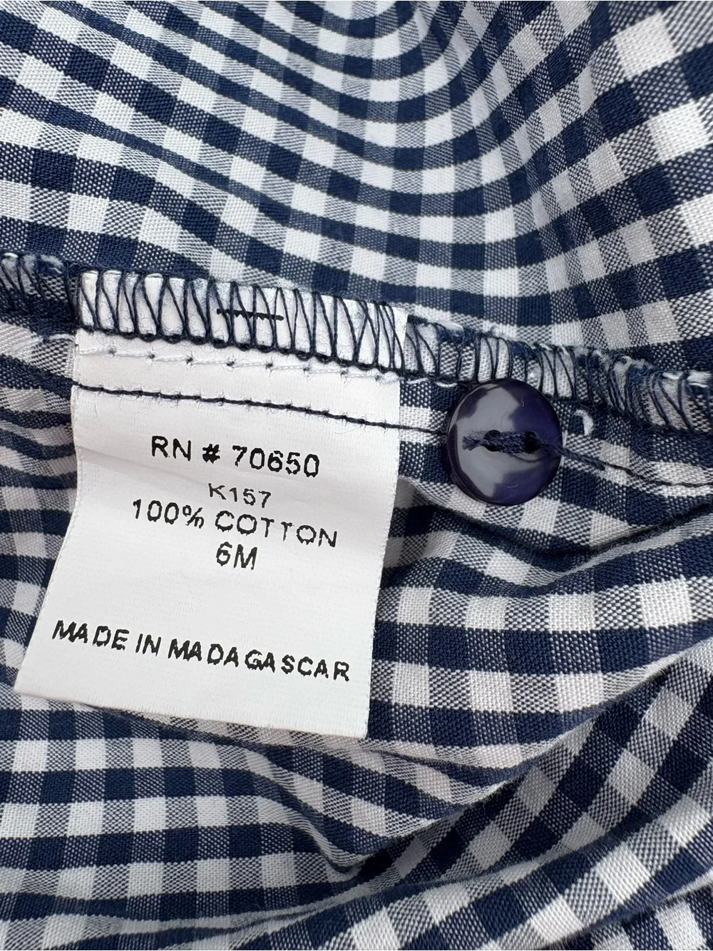 Edgehill Collection sleeveless gingham